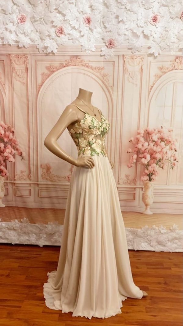 A-line dress with floral lace Pretoria East