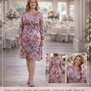 Autumn Floral Dress