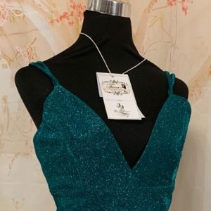 Aqua Glitter Dress