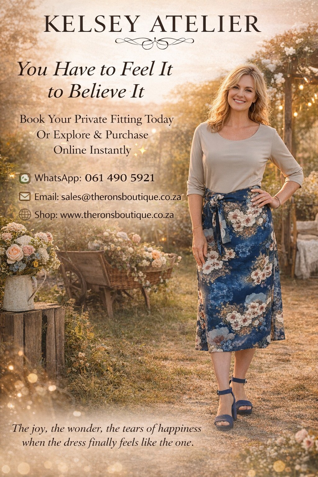 Navy Floral short dress