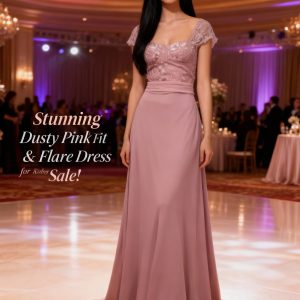 Dusty Pink Long Dress