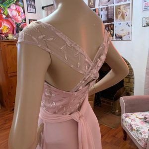 Dusty Pink Fit & Flare Dress. Pretoria East Theron's Boutique