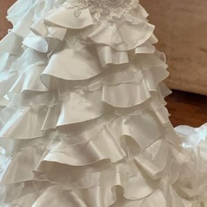 Off White Mermaid Wedding Dress Theron's Fashion and Bridal Boutique