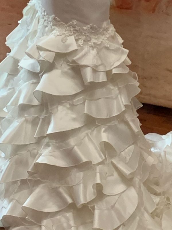 Off White Mermaid Wedding Dress Theron's Fashion and Bridal Boutique