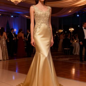Gold Mermaid dress