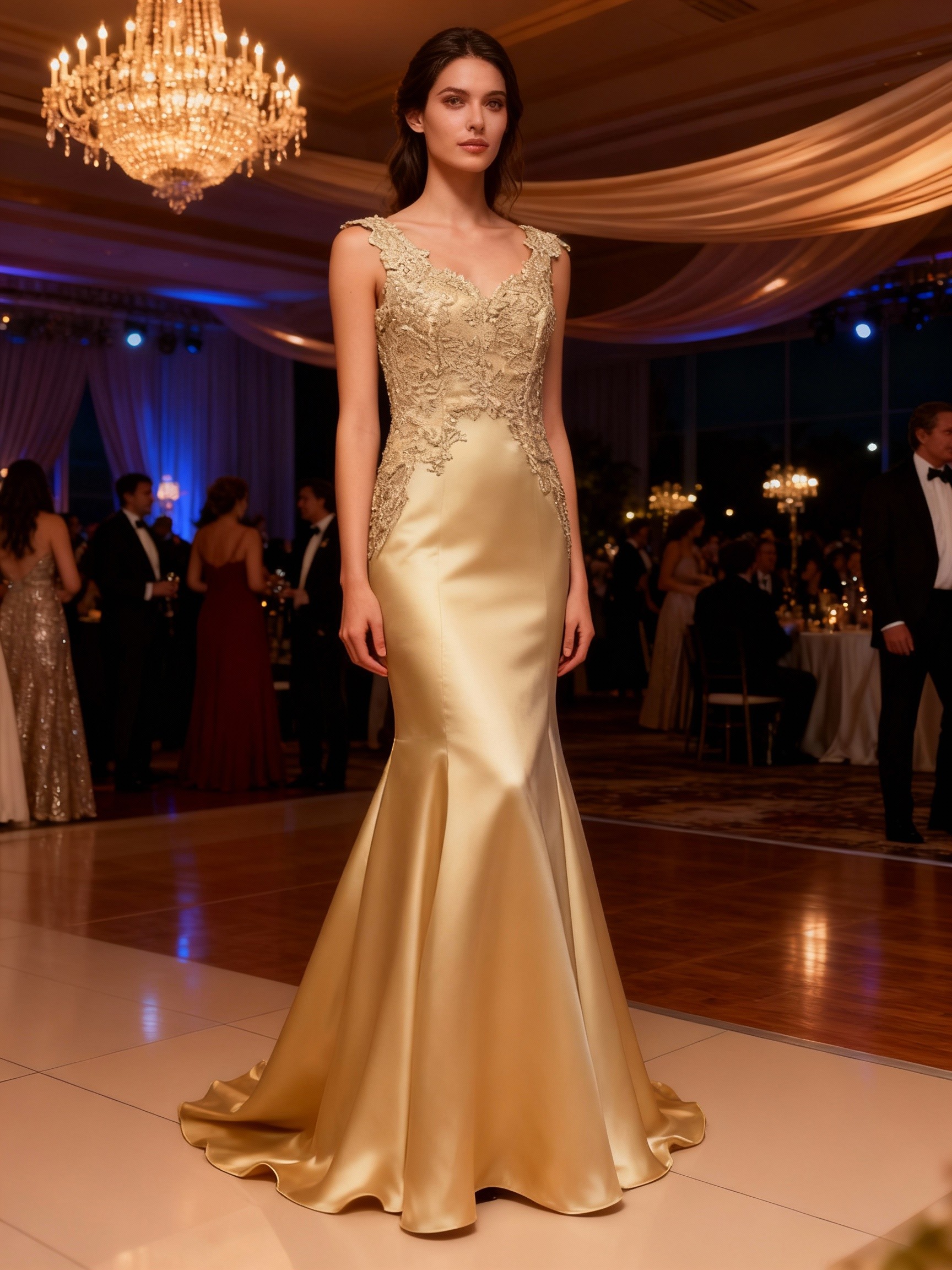 Gold Mermaid dress