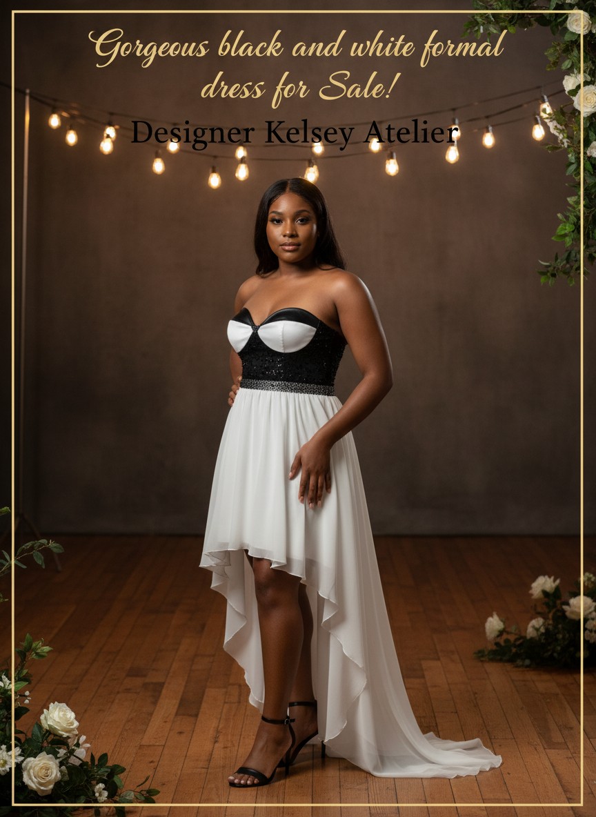 Black and White Dress for Sale!