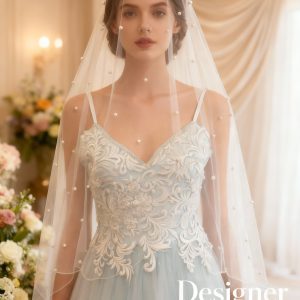 Pearl Fingertip Veil