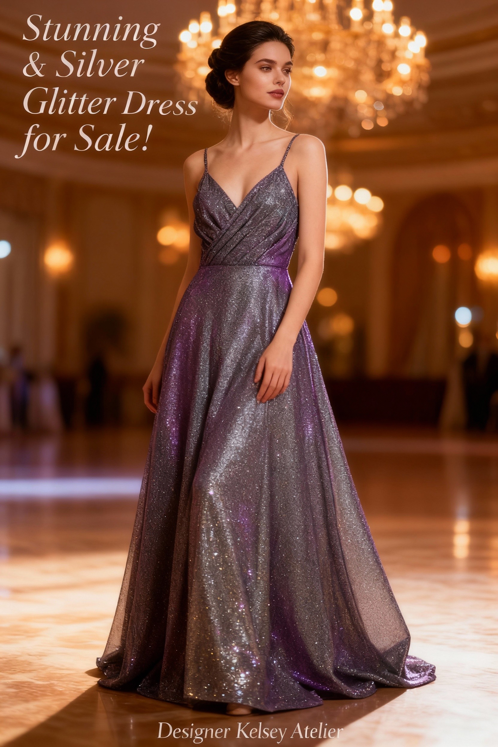 Purple Glitter Dress Pretoria East