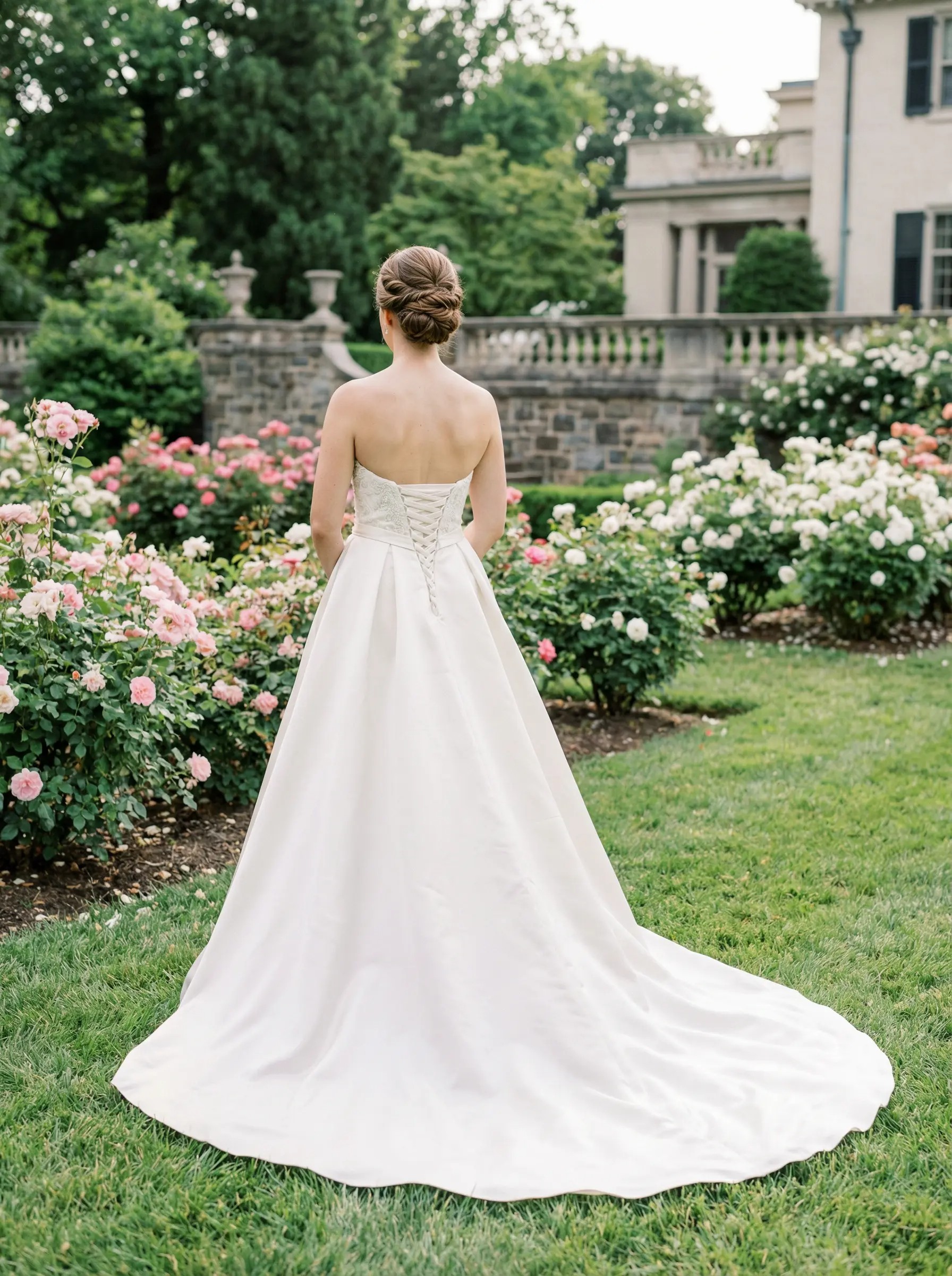 Two in one back of the dress