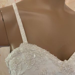 Off White Mermaid Wedding Dress Theron's Fashion and Bridal Boutique