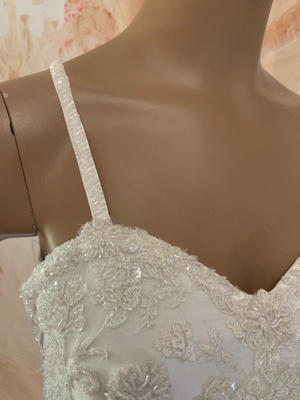 Off White Mermaid Wedding Dress Theron's Fashion and Bridal Boutique