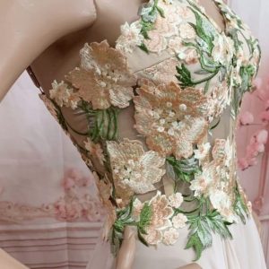 Floral lace bodice Pretoria East