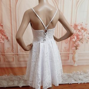 White short lace dress Pretoria East