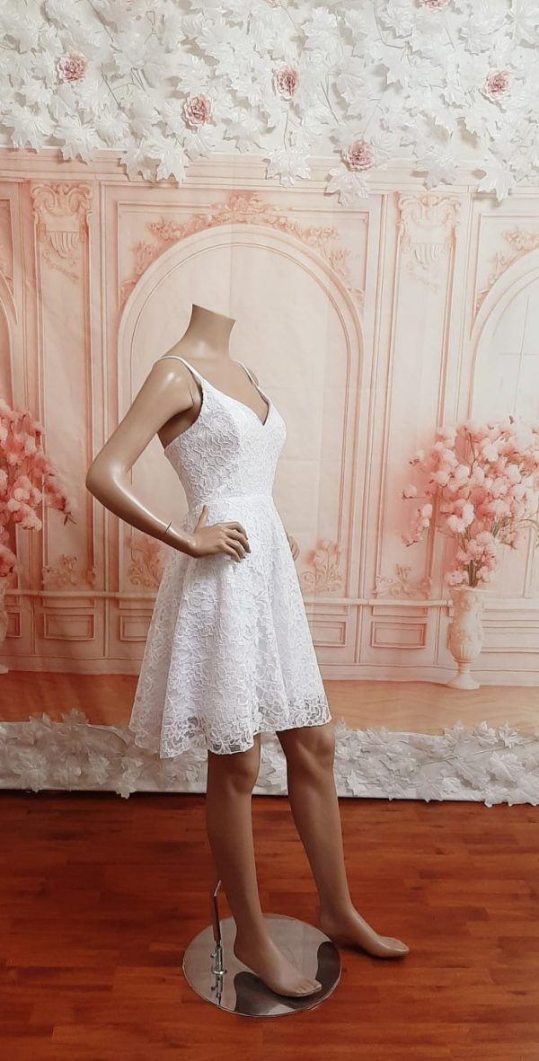 White short lace dress Pretoria East