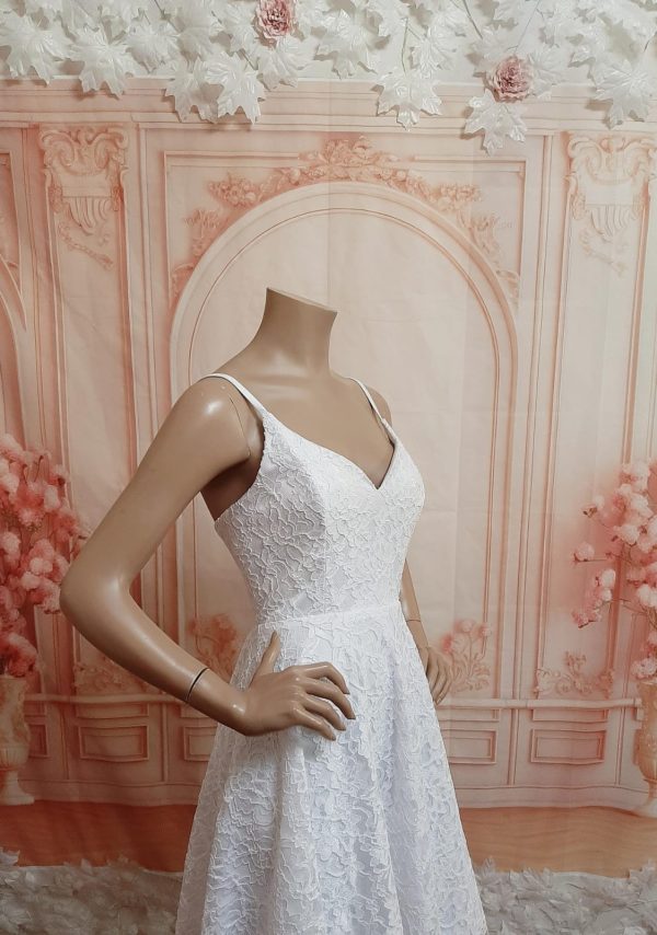 White short lace dress Pretoria East