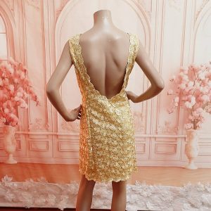 Gold yellow short dress Pretoria East