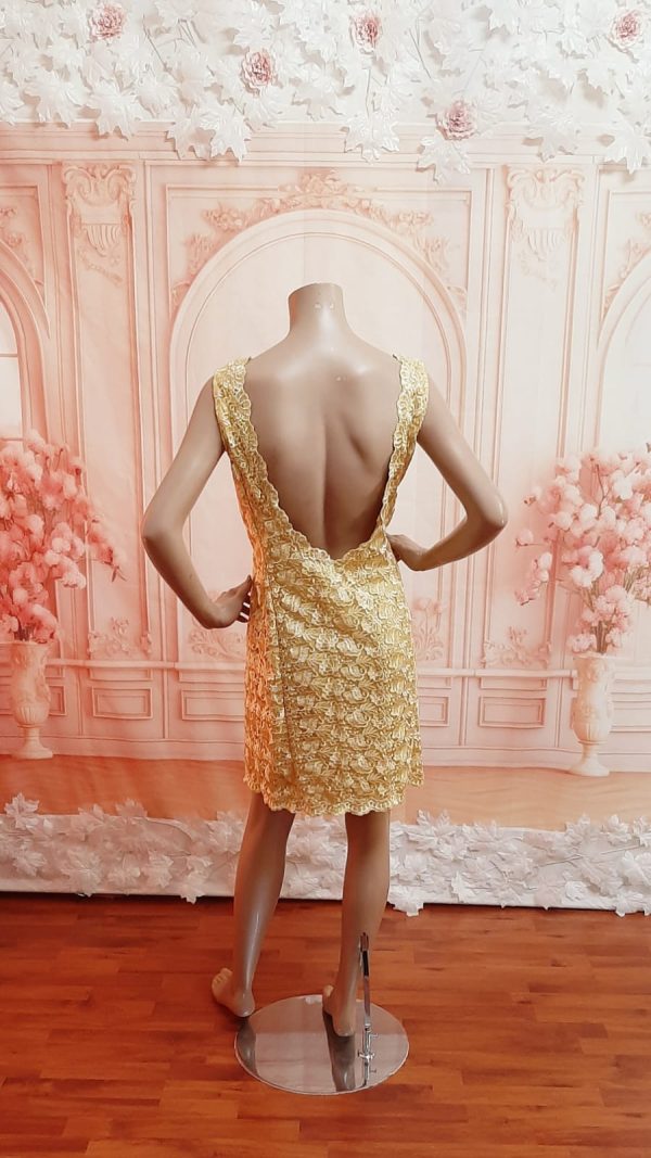 Gold yellow short dress Pretoria East