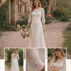 White-and-Mocha-Dress-