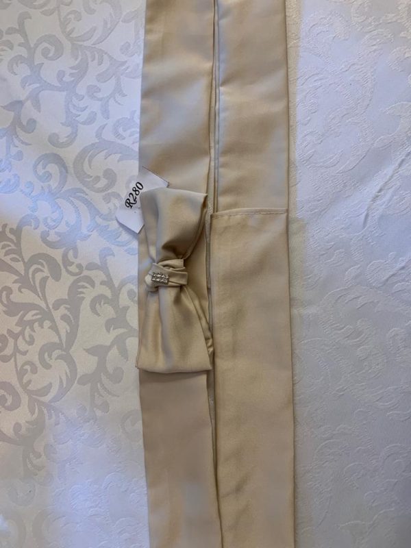 Blush 1pc Women's Affordable Belt with bow and bling Theron's Fashion and Bridal Boutique