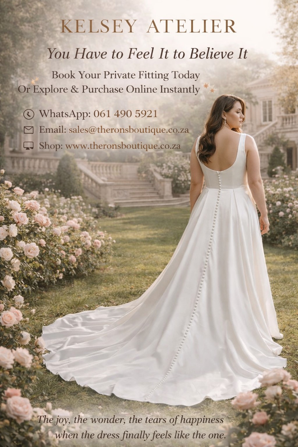 Off White Wedding Dress