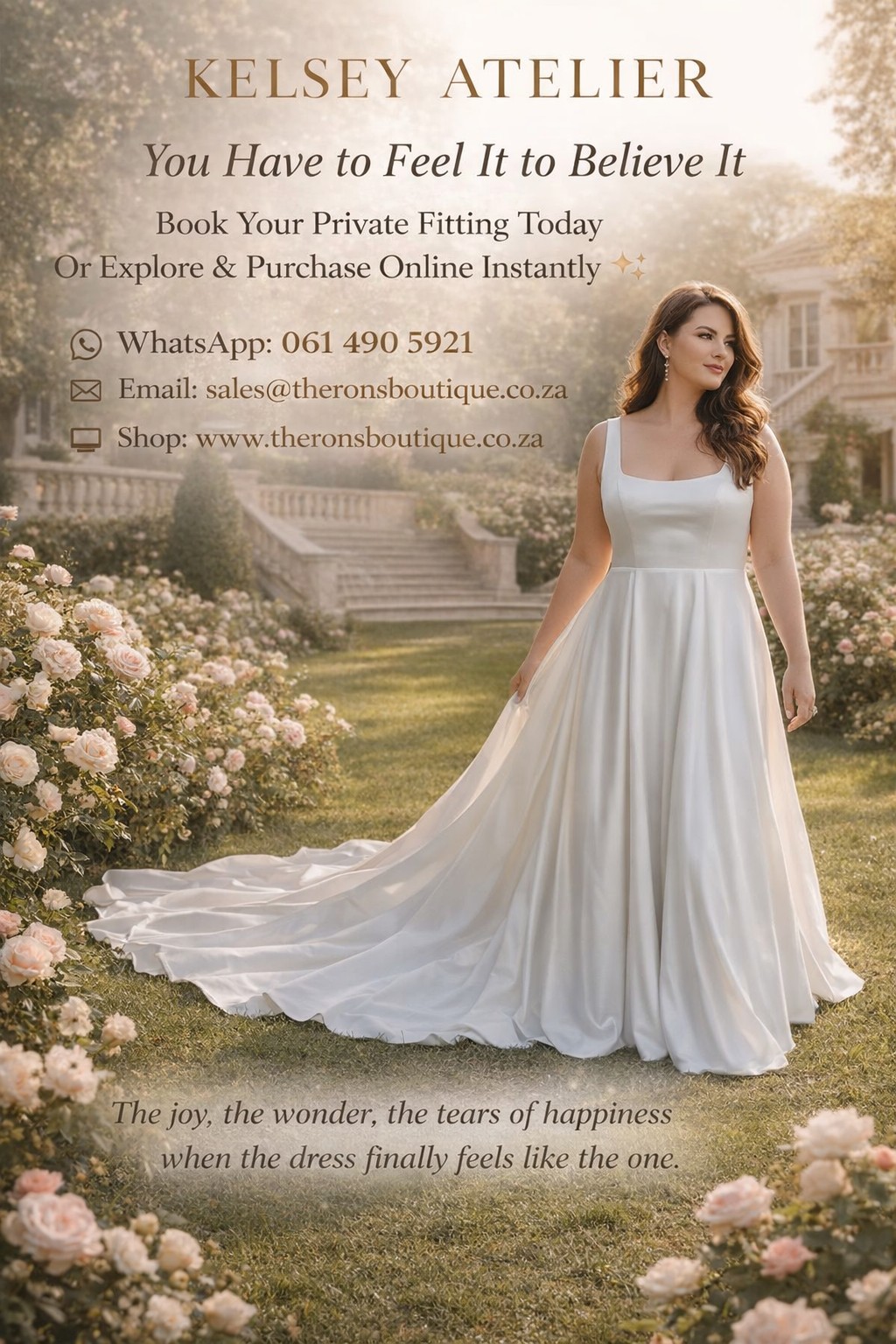 Off White Wedding Dress