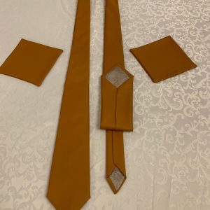 Tan Men's Tie - New Standard Theron's Fashion and Bridal Boutique