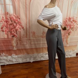 Grey Women's Pants Theron's Fashion and Bridal Boutique