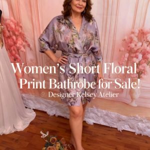 Floral Bathrobe for Sale!