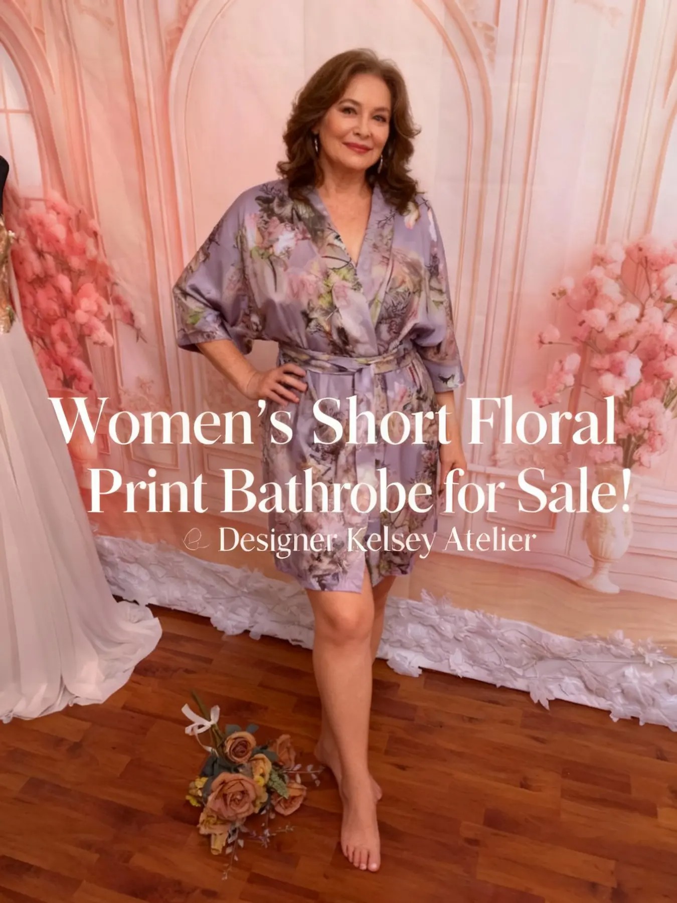 Floral Bathrobe for Sale!