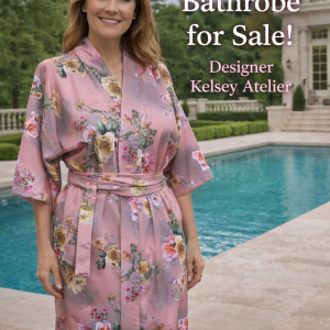 Floral Bathrobe for Sale!