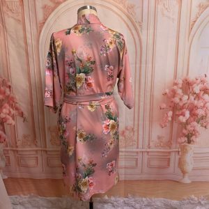 Floral Bathrobe