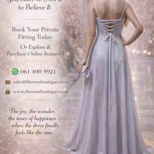 Silver Glitter Dress